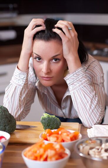 Akute Cystitis erfuerdert strikt Diätbeschränkungen